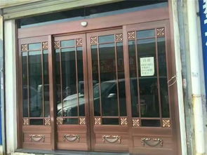 办公室感应门图片