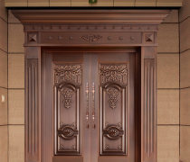 定做铝艺庭院大门|别墅庭院大门|弗洛格铝艺打造精品